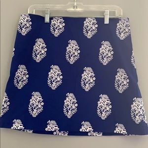 Vineyard Vines Blue and White Skirt